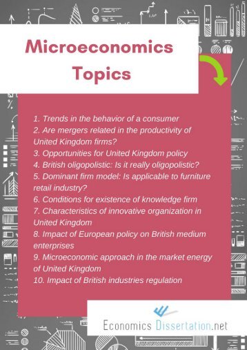 economics essay topics high school microeconomics research papers pdf